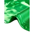thumbnail image 6 of INSPIRE CHIC Women's Sleeveless Top U Neck Party Clubwear Holographic Shiny Metallic Crop Top M Shamrock Green, 6 of 7