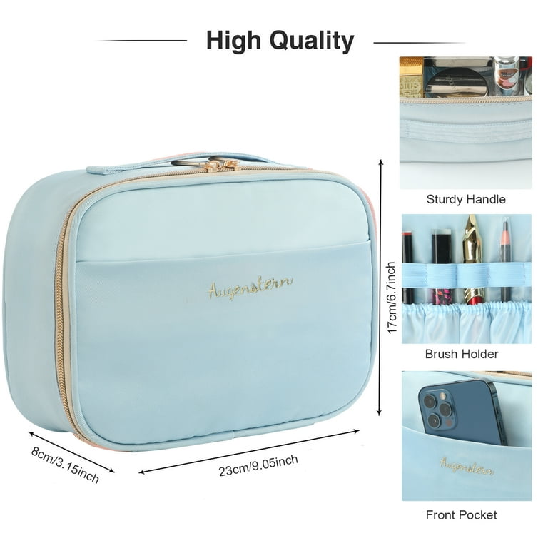 3pcs/Set Toiletry Bag Set Pvc Cosmetic Bag Portable Makeup Organizer Travel  Cosmetics Bag Feminine Storage Bag For School Supplies, College Dorms,  Student Boats, Waterproof