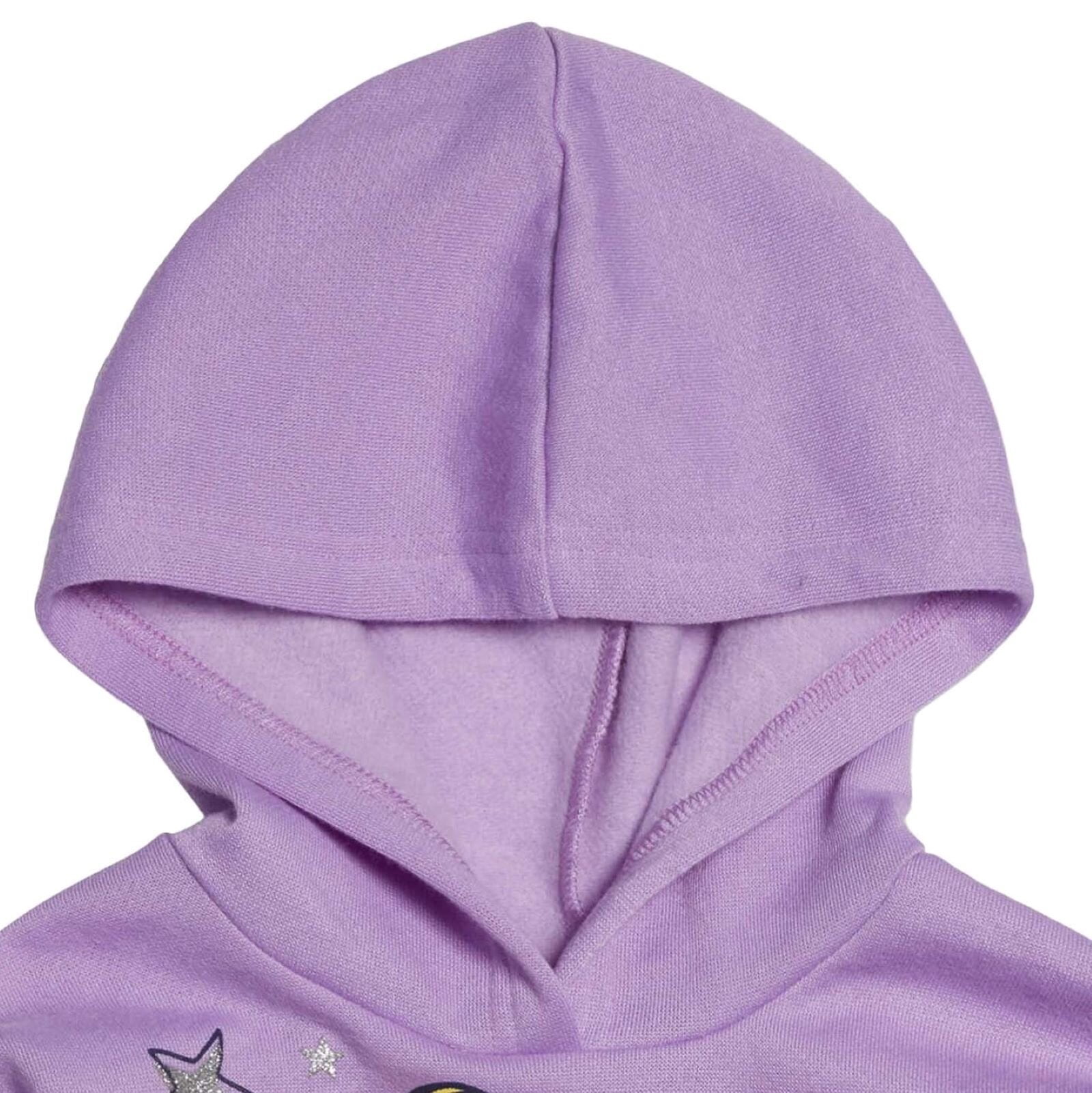 Disney Princess Rapunzel Infant Baby Girls Fleece Hoodie and Leggings Outfit Set Infant to Big Kid
