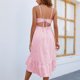 thumbnail image 5 of Vestidos Para Mujer Vestidos Casuales de Moda Sling Cintura Media Con Cuello en V Sin Mangas Vestido A Rayas Sin Tirantes Odeerbi ODB156277, 5 of 6