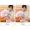 thumbnail image 6 of Riguas Cartoon Plush Doll Toy Funny Cute Colorful Hair Deciduous Teeth Big-eyed Doll Plushies Ornament Baby Sleeping Companion Cotton Stuffed Doll Toys Kids Girls Birthday Gift, 6 of 8