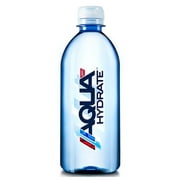 AquaHydrate Electrolyte Enhanced Water/PH 9+ 16.9 Fluid Ounce Plastic Bottles Pack of 24