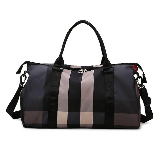 La bolsa de asas del gimnasio del petate del viaje del deporte, bolso del fin de semana para el avión, bolso de la playa durante la noche