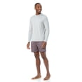 thumbnail image 4 of Men's and Big Men's Reebok Long Sleeve Rashguard, Sizes S-3XL, 4 of 5