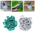thumbnail image 1 of 100 Anillos Reutilizables de Aluminio Yinane para Patas de Paloma Anillos de pierna de paloma, 1 of 8