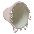 thumbnail image 2 of Royal Designs, Inc. Beaded Empire Chandelier Lamp Shade with Decorative Trim Flame Clip Fitter, CSO-1044-5PNK, 3 x 5 x 4.5, Pink, 1 Pack, 2 of 3
