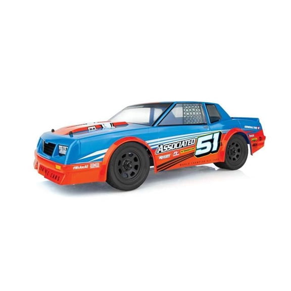 Team Associated  SR10M Dirt Oval Ready-to-Run Model Car, Blue