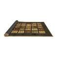 thumbnail image 2 of Ahgly Company Indoor Square Abstract Brown Modern Area Rugs, 7' Square, 2 of 4