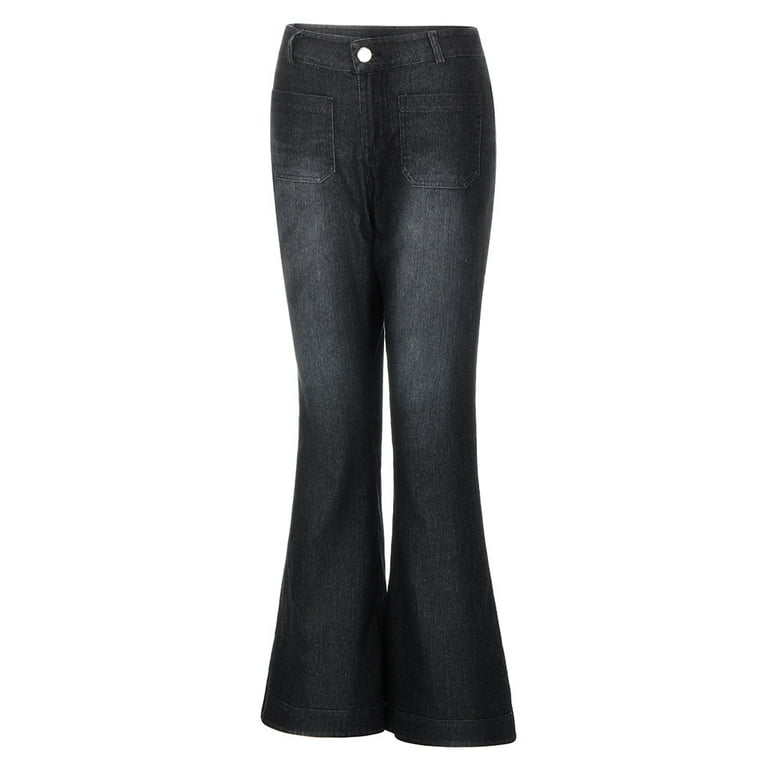 Casual Solid Skinny Black Plus Size Pants (Women's)