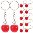 thumbnail image 1 of GOOHOCHY 16 llaveros de tomate: llavero de tomate realista con forma de tomate, colgante para bolso, llavero de resina con forma de comida para llaves de coche, bolsos y regalos de fiesta., 1 of 8