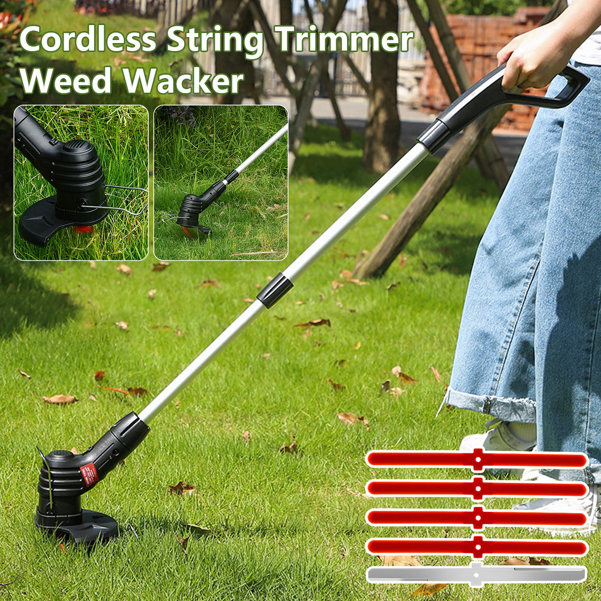Bionic Trimmer Electric Lawn Mower Cordless Weeder Portable