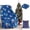 Blue-A, variant on Kedshhgu Christmas Tree Throw Blanket Lightweight Soft Warm Plush Snowman Snowflake Pattern Christmas Decoration Gift for Sofa Chair Bed