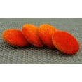 thumbnail image 3 of 12 Pieces Solid 2 Holes Sewing Velvet Fabric Cloth Covered Scrapbooking Craft Buttons, 3 of 5