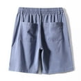 thumbnail image 4 of Bcfgryg Men's Fashion Shorts Summer Thin Of The Five Minute Pants Lesser New Casual Versatile Pants Men's Shorts Blue XXXL, 4 of 5