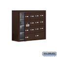 thumbnail image 1 of SalsburyIndustries 19148-14ZSK Cell Phone Storage Locker With Front Access Panel - 4 Door High Unit, Bronze, 1 of 1