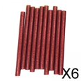 thumbnail image 1 of 6x 10 Barras de Pegamento Termofusible, Barras de Pegamento Caliente, Barras de Pegamento Caliente con Brillo de Color para Tarjetas, Decoración Navid 6 piezas, 1 of 10