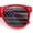 Red, variant on American Flag Print Classic Horn Rim Hipster Sunglasses Blue