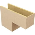 thumbnail image 5 of 8"W x 24"D x 16"H Classic Chapel Hill Rough Cedar Woodgrain TimberThane Corbel, Primed Tan, 5 of 6