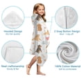 thumbnail image 7 of Dog Love Rainbow Hooded Bath Towel，50"x30" for Ages 3 To 12 Kids, Quick Dry Lightweight Soft Microfiber Hood Beach Towel Cover Up for Kids, 7 of 7