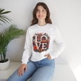 thumbnail image 5 of Floral Love Sweatshirt, Valentine's Day Sweatshirt, Love Flower Sweatshirt, 5 of 54
