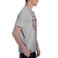 thumbnail image 3 of Costa Rica National Football Team Fashion Men'S Basic Short Sleeve T-Shirt Gray Small, 3 of 5
