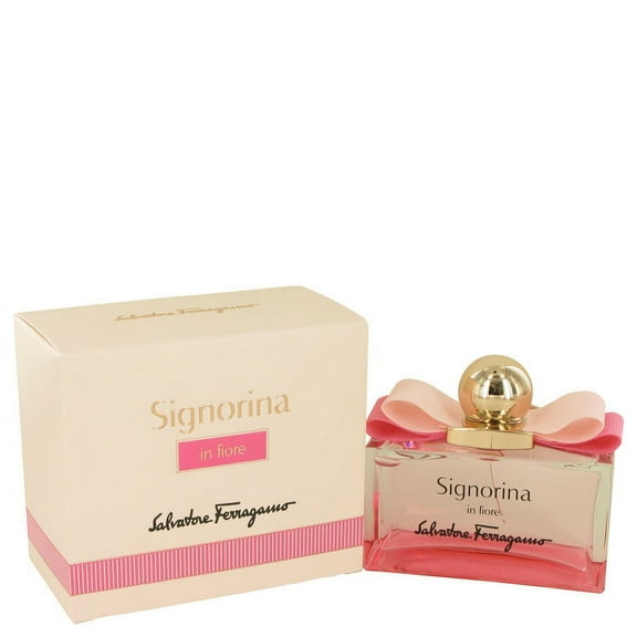Signorina In Fiore by Salvatore Ferragamo for Women 3.4oz Eau De Toilette Spray