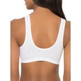 thumbnail image 3 of Fruit of the Loom Womens Comfort Front Close Sport Bra with Mesh Straps, Style FT715, 3 of 3