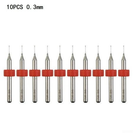 

10pcs Circuit Board PCB Drill Bits Kit Carbide Tungsten Steel Drill Bit Set