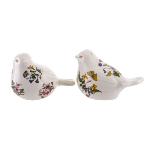 Portmeirion Botanic Garden Salt & Pepper Set (Bird Shape)