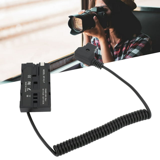 Batería Ficticia NP F550 Camera, Protección de Cortocirco Totalmento Decodificada D Toque A NP F550 Batería Ficticia para Luz de Relleno