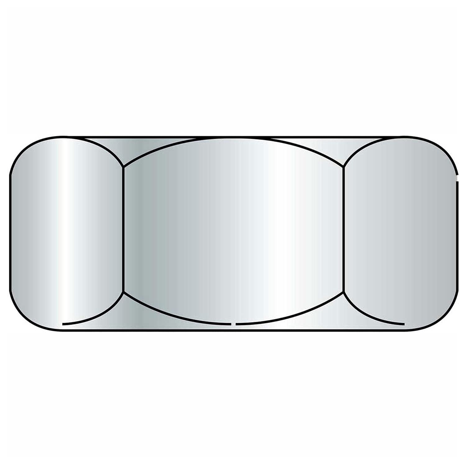 Finished Hex Nut - 3/8-16 - 316 Stainless Steel - UNC - Pkg of 100 - Brighton-Be