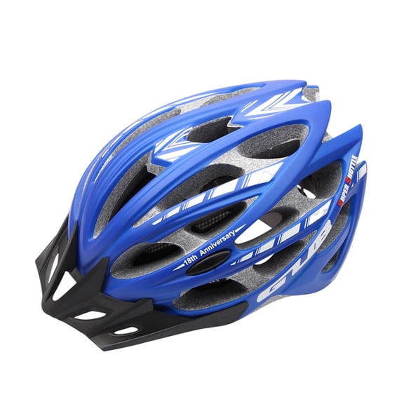 Casco de bicicleta Greeniant 30 agujeros gorras deportivas transpirables Ciclismo azul L