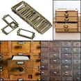 thumbnail image 2 of 30Pcs Drawer Tag Antique Bronze Label for Name Plates Cabinet Drawer Cabinet, 2 of 11