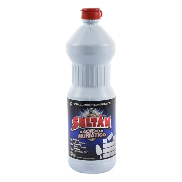 Ácido Muriático Sultan 900Ml Construcción