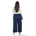 thumbnail image 3 of Pantalon de pierna ancha Roman Fashion /Tallas Extras, 9202 (Azul marino) azul marino 36, 3 of 6