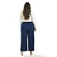 thumbnail image 3 of Pantalon de pierna ancha Roman Fashion /Tallas Extras, 9202 (Azul marino) azul marino 36, 3 of 6