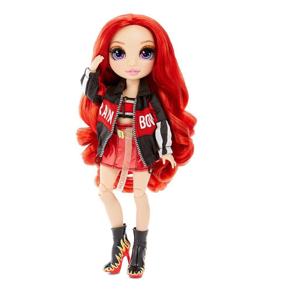 Rainbow High Ruby Anderson – Red Fashion Doll with 2 Outfits
