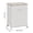 29.06gal-Cream, variant on Clothes Storage Organizer, Large Capacity Collapsible Closet Cabinet with Flip-Top Lid & Front Door, Sturdy Plastic, for Bedding/Seasonal Clothes, Bedroom/Dorm/Under-Bed Storage