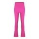 thumbnail image 4 of Pantalones deportivos de yoga: leggings acampanados de cintura alta, nailon y spandex, ropa deportiva elegante, cómodos y elásticos., 4 of 5