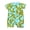 Banana O, variant on Infant Baby Boys Short Sleeve Romper 3M-3T Newborn Soft Cotton 2 Way Zipper Jumpsuit Toddler Summer Bodysuit - Leaves