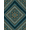 Teal Gold Ivory, Pattern 5, variant on ODIKA 8'x10' Washable Area Rug Durable, Non-Slip Bug Vintage Scroll Bordered Frame Throw Turquoise Butterfly Teal Boho Refined for Living Room, Under Sectional, Family