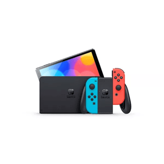 Nintendo Switch OLED White Edition with Joy-Con, MightySkins