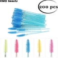 thumbnail image 2 of 200Pcs Eyelash Extension Disposable Eyelash Brush Mascara Stick Applicator Propeller Eyebrow Makeup Brushes Set Makeup Tools 03 200pcs, 2 of 6