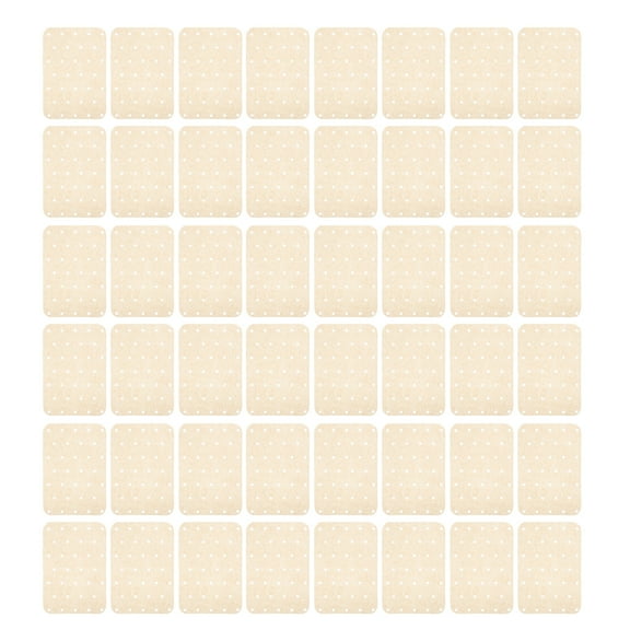 WEUVEB Nonstick Brown Parchment Sheets for Home Baking and Air Frying 100Pcs