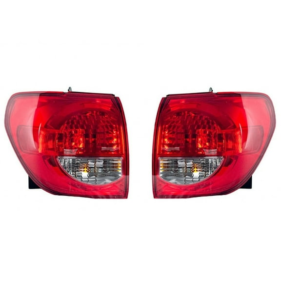 For Toyota Sequoia 2008-2017 Tail Light Assembly Driver and Passenger Side | Pair | Outer | CAPA | Replacement For TO2804115C, TO2805115C | 81560-0C080, 81550-0C080