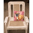 thumbnail image 2 of Carolines Treasures BB9727PW1818 German Boxer Love Fabric Decorative Pillow  18H x18W multicolor, 2 of 2