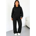 thumbnail image 4 of SPXTREME Women's Tracksuit Set 2 Piece Hoodie Sweatpants Lounge Oversized Sweatsuits Fall Outfits, 4 of 11