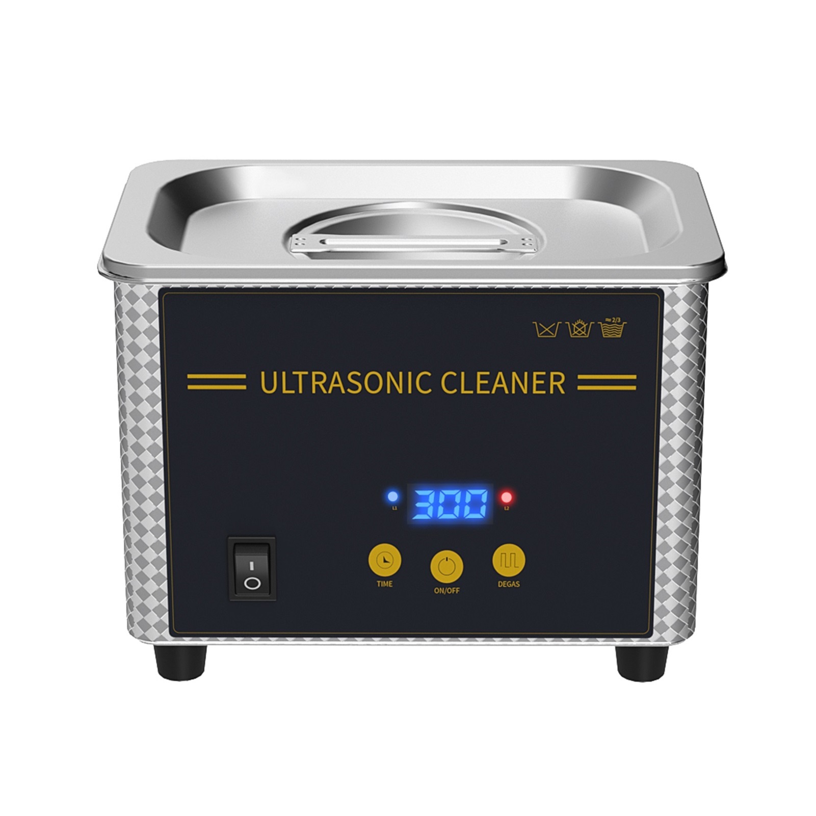 800ml Ultrasonic Cleaner Bath Timer Jewelry Brush Glasses Manicure Stones Cutters Dental Razor Parts Ultrasound Sonic ,Strong Cleaning