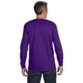 thumbnail image 2 of Gildan Heavy Cotton 5.3 oz. Long-Sleeve Men T-Shirt Purple 2X-Large, 2 of 3