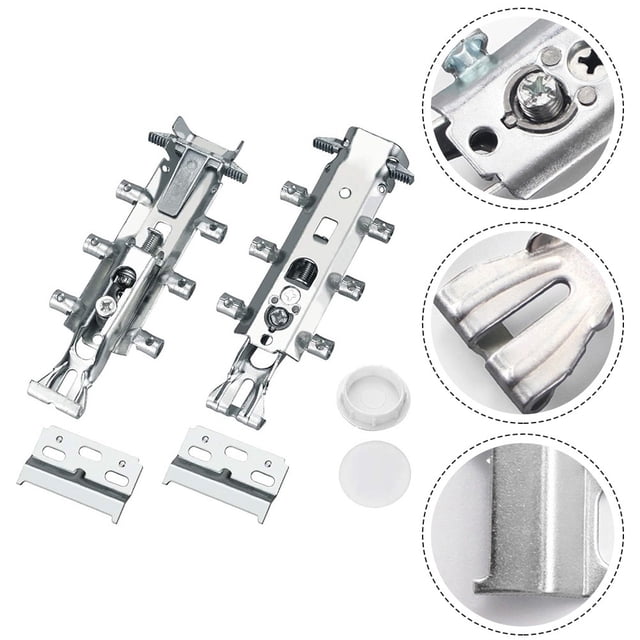 2pc Concealed Universal Spider Brackets For Kitchen Wall Unit Cabinets